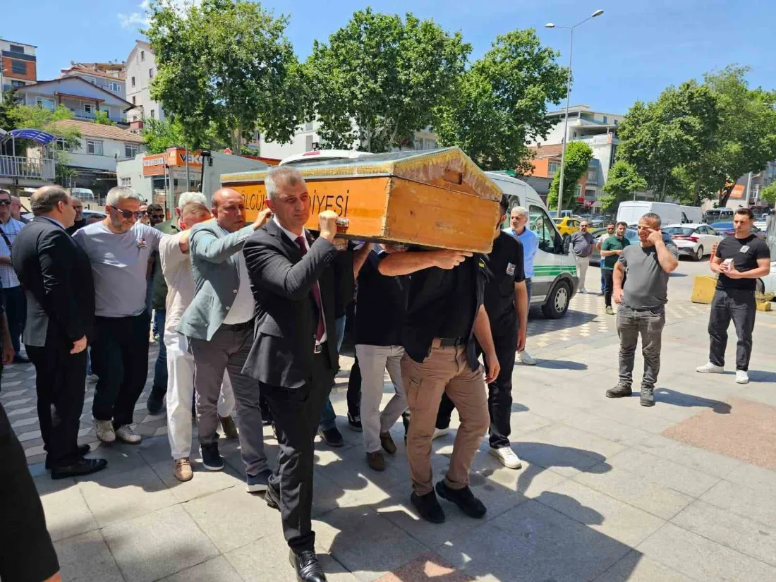 Harita mühendisi son yolculuğuna uğurlandı