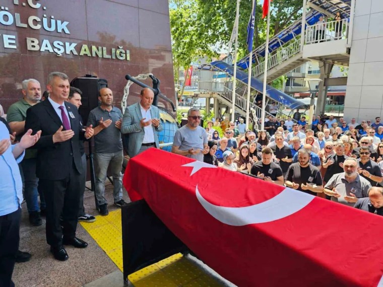 Harita mühendisi son yolculuğuna uğurlandı