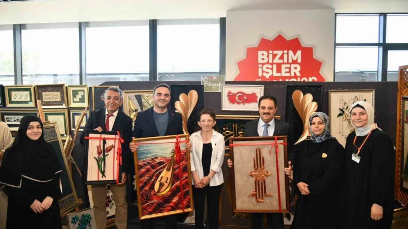 BAŞ-MEK'te emek ve üretim sergilendi