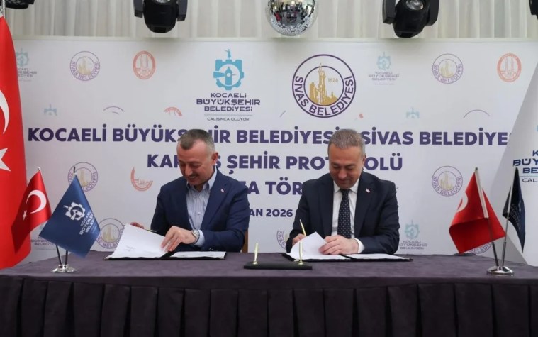 Kocaeli ile Sivas kardeş şehir oldu
