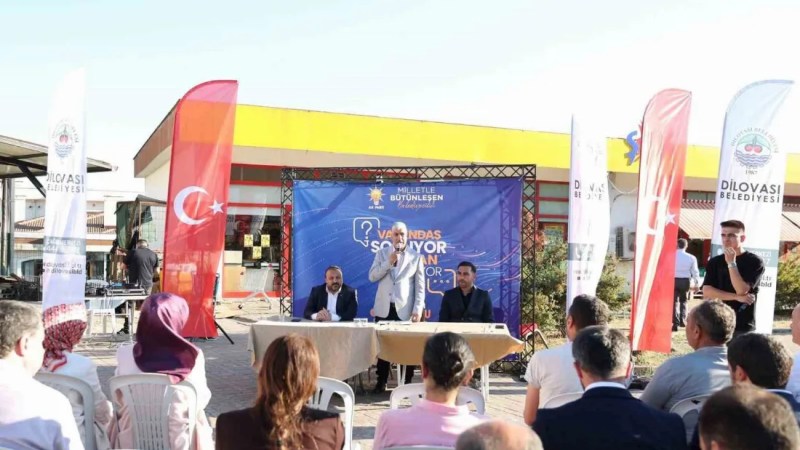 Başkan Ömeroğlu halkla buluştu