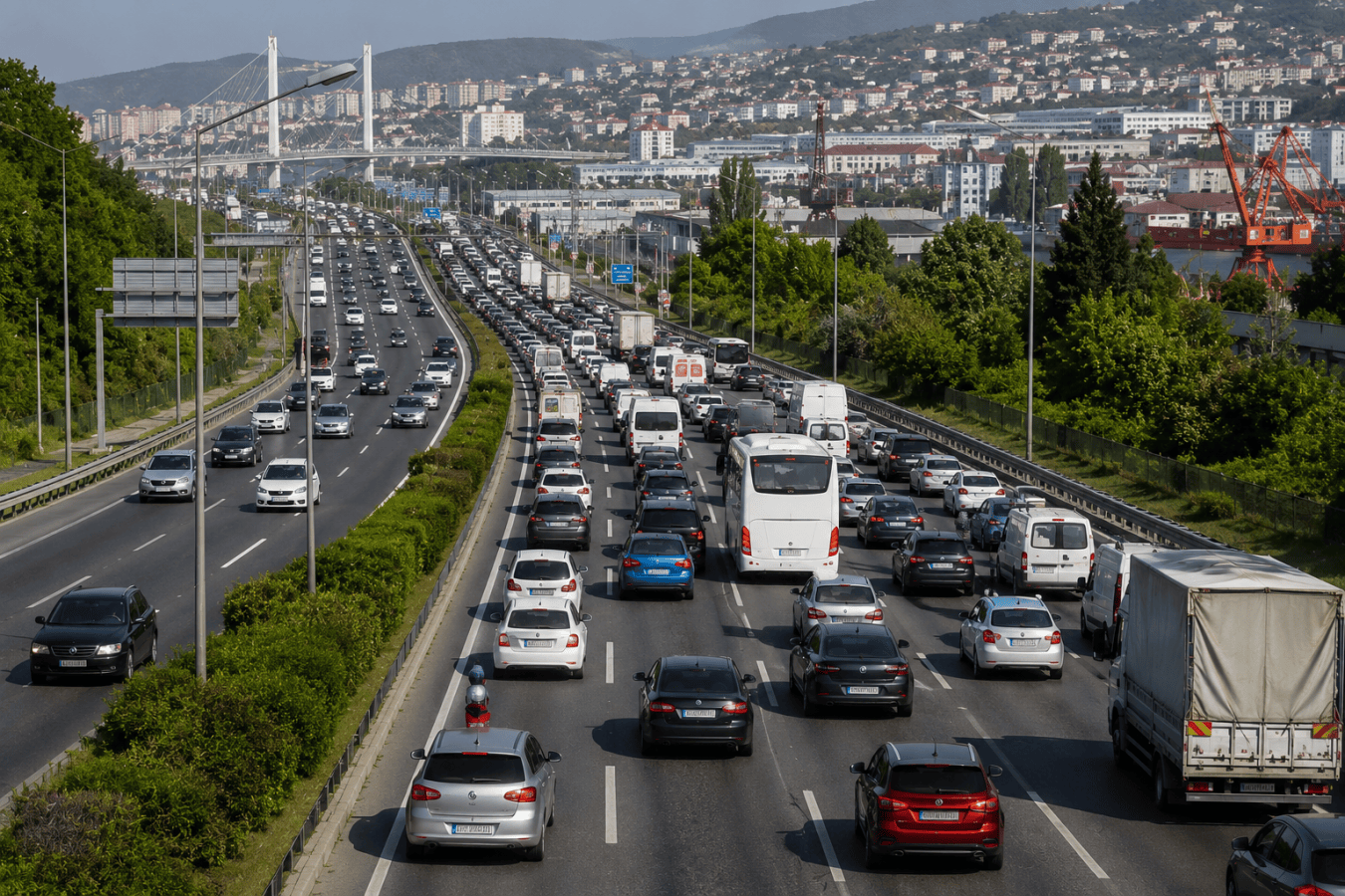 Kocaeli’de araç sayısı 660 bine dayandı!