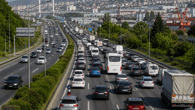 Kocaeli’de araç sayısı 660 bine dayandı!