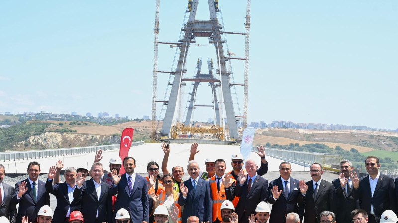 Kuzey Marmara Otoyolu’nda sona yaklaşıldı