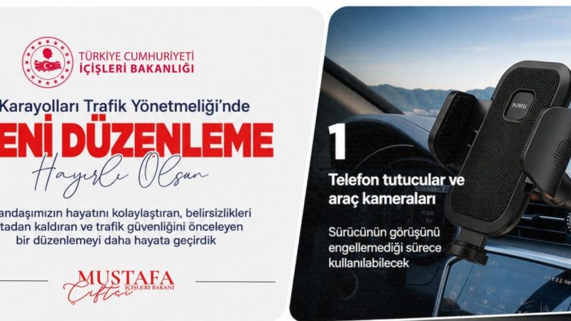 Trafik Yönetmeliği’nde yeni dönem: Araç içi aksesuarlarla ilgili düzenleme yapıldı