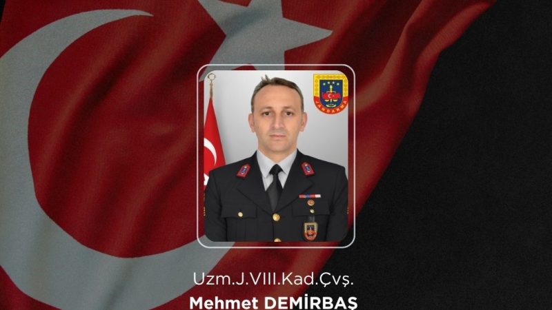 Silahlı çatışmada uzman çavuş Mehmet Demirbaş şehit oldu