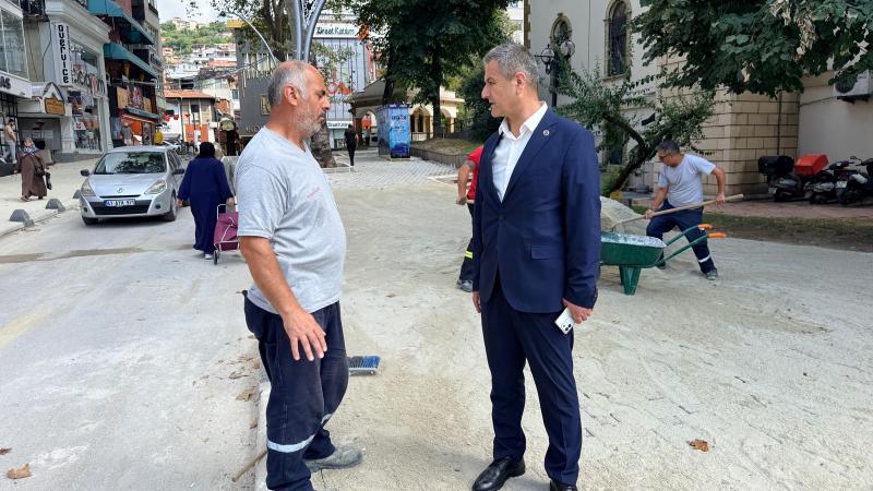 Başkan Vekili Obuz sahada!