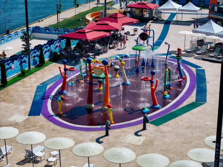 Değirmendere Aquapark çocukların gözdesi!