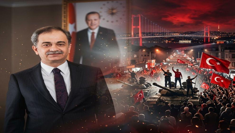 Darbeye karşı böyle set çekmişti! Hayri Baraçlı’nın İBB’deki 15 Temmuz duruşu