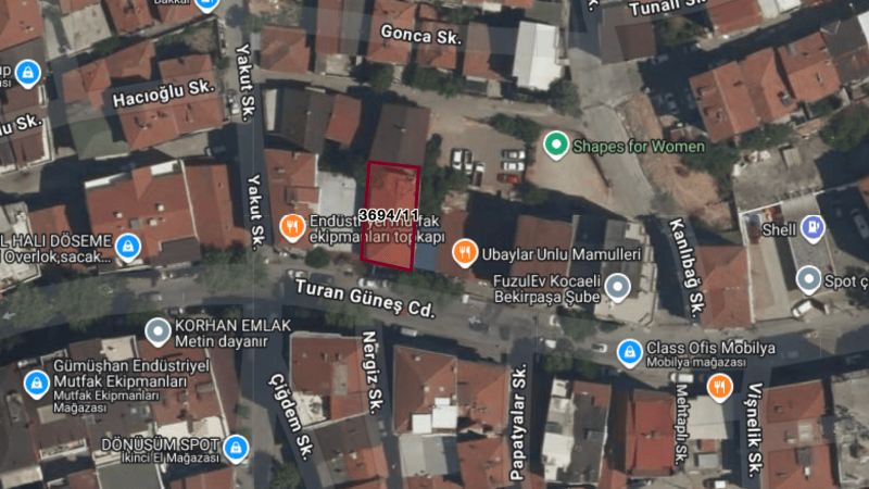 İzmit’te icradan 22 Milyonluk bina satışı!