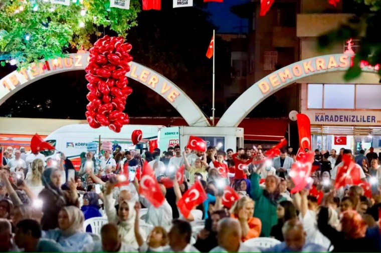 Körfez'de 15 Temmuz coşkusu! - 4. görsel