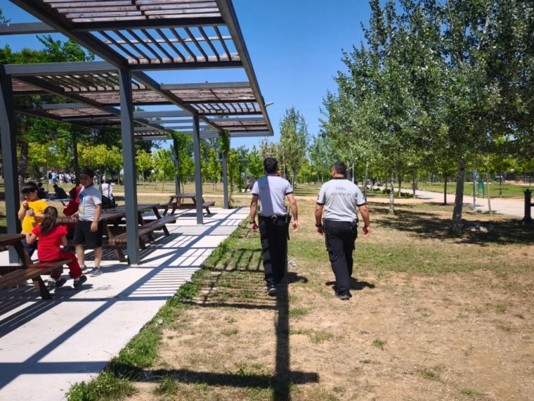 Kocaeli millet bahçeleri 7/24 koruma altında