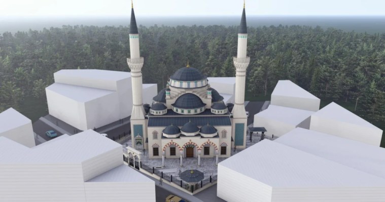 Kuruçeşme Merkez Camii'nde inşaat hızla ilerliyor - 3. görsel
