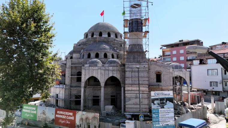 Kuruçeşme Merkez Camii'nde inşaat hızla ilerliyor - 2. görsel