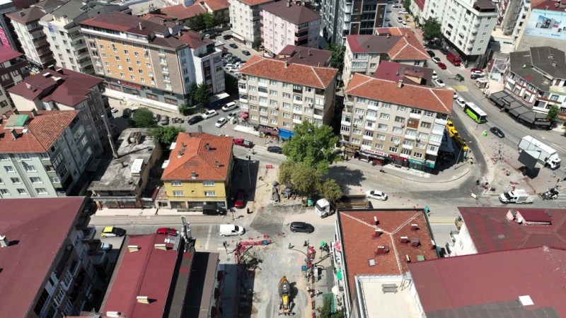 Gebze Şehit Numan Dede Caddesi yenileniyor