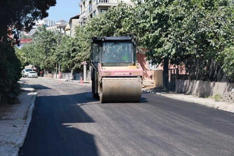Başkan Büyükgöz, asfalt çalışmalarını inceledi - 3. görsel