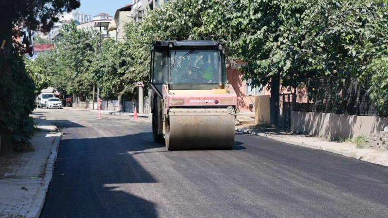 Başkan Büyükgöz, asfalt çalışmalarını inceledi - 3. görsel