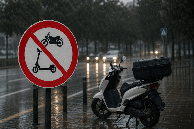 Kocaeli’de motosiklet ve scooterlara geçici trafik yasağı