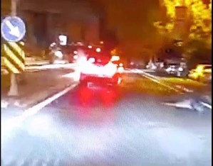 Belediye işçisinin feci ölümü kamerada!