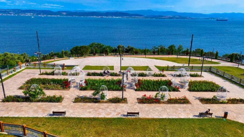 Darıca Millet Bahçesi'nde yeşil mola