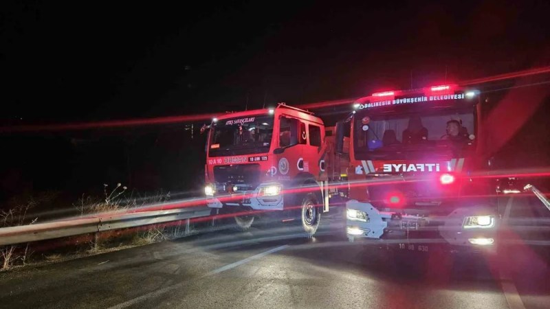 Balıkesir'de orman yangını korkuttu!
