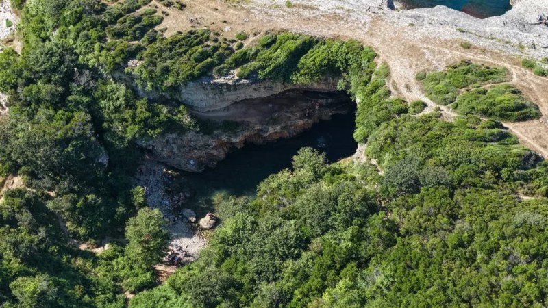 Kandıra'da eşsiz koylar havadan görüntülendi