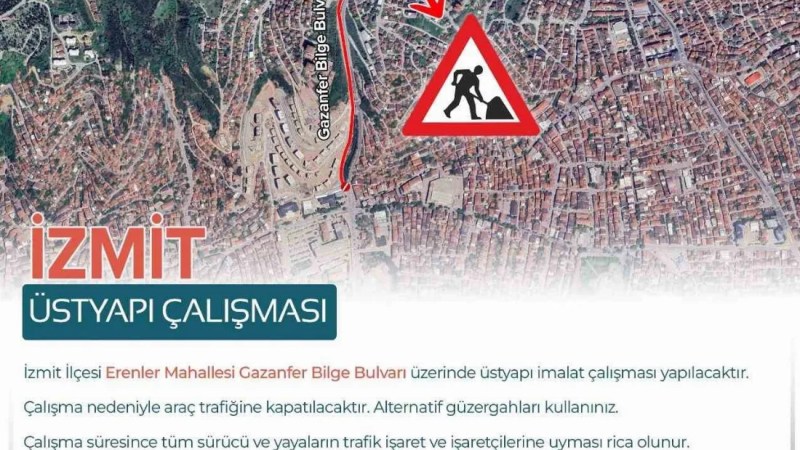 Santral Rampası trafiğe kapandı!