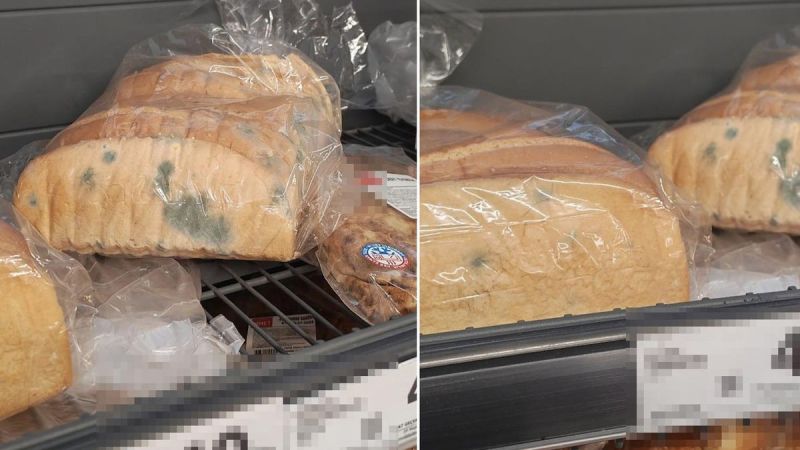 Zincir markette küflü ekmek skandalı!