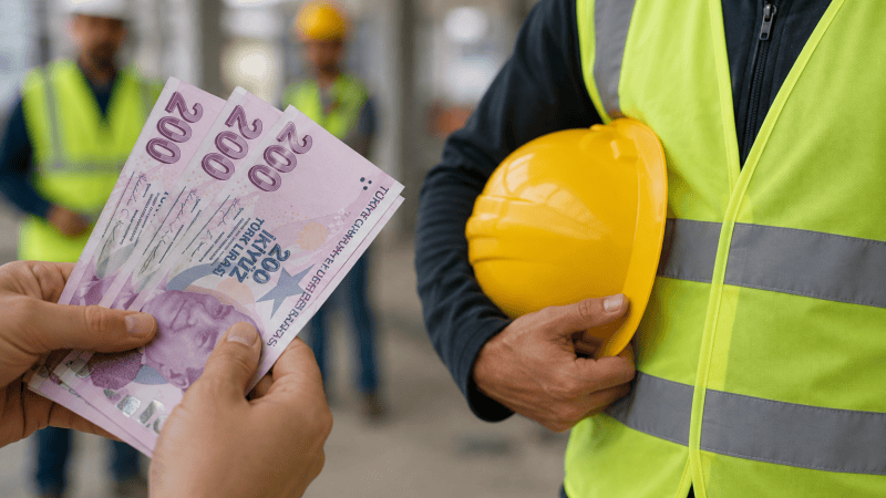 Maaşı geciken işçiye kıdem tazminatı müjdesi