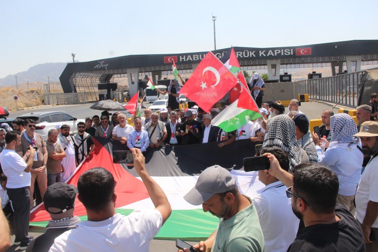 Irak izin vermedi! Uluslararası Filistin Konvoyu Türkiye’ye döndü