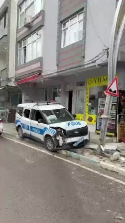 Yaşlı kadını darp edip polise kaza yaptırdı!