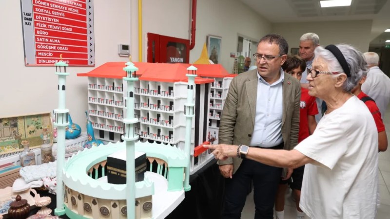 Başkan Gökçe'den huzurevine anlamlı ziyaret - 3. görsel