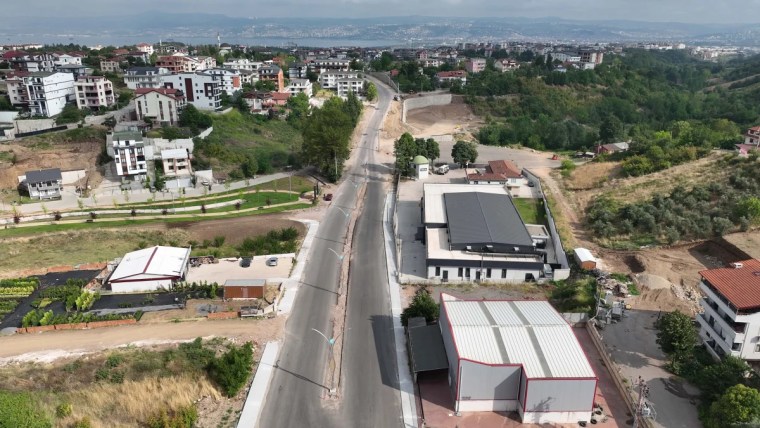 Başiskele'de Hoca Ahmet Yesevi Caddesi yenileniyor