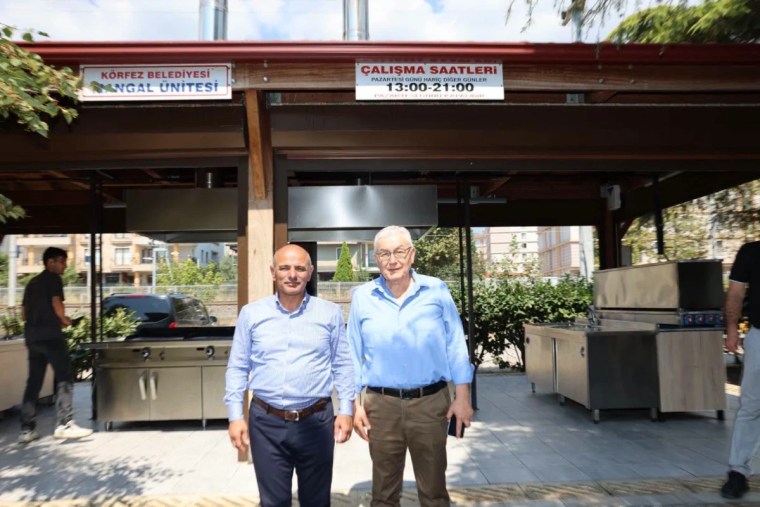Körfez'de doğalgazlı mangal üniteleri yaygınlaşıyor