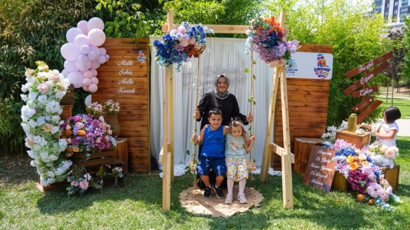 Lokomotif Çocuk Köyü aileleri bir araya getirdi - 4. görsel