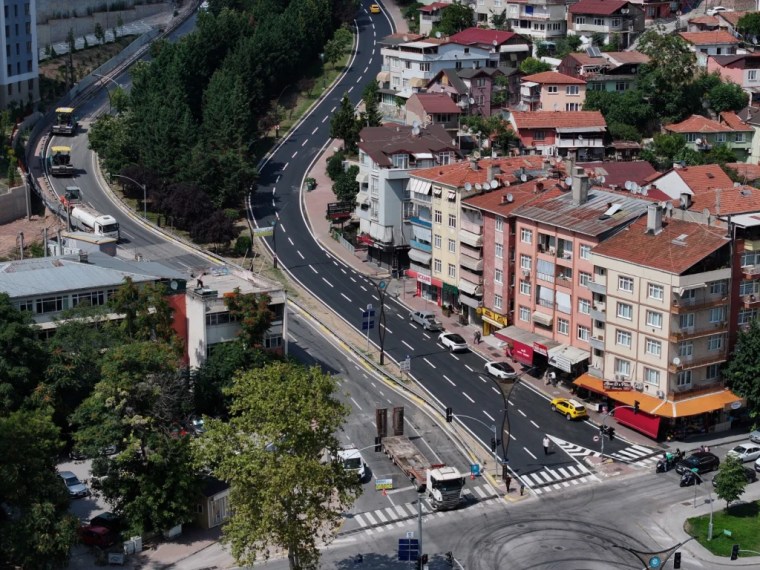 Santral Rampası'nın çıkış yönü trafiğe açıldı! - 3. görsel