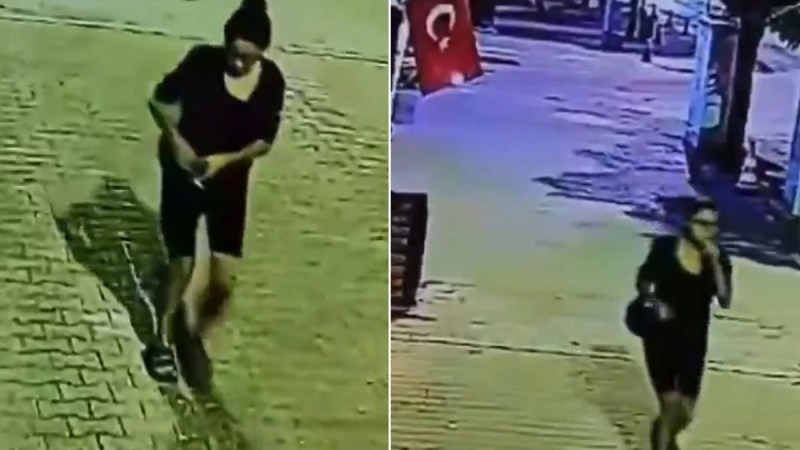 Türk bayrağını yakan kadın her yerde aranıyor!