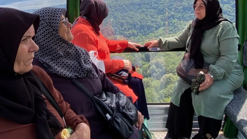 65 yaş üstü Kuzuyayla'yı keşfetti