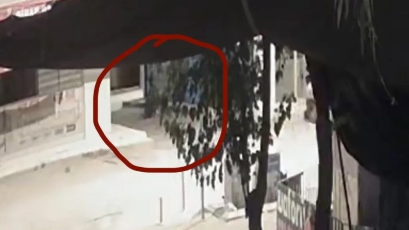 Biber gazlı saldırı kamerada!