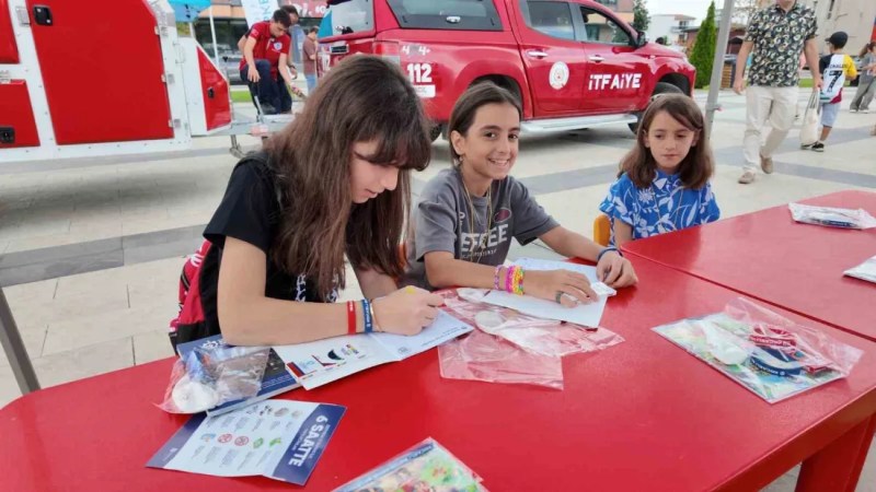 Başiskele'de afet bilinci eğitimi