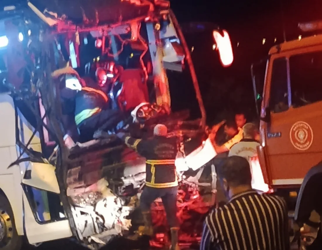 Gaziantep'te feci kaza: 2 ölü, 22 yaralı!