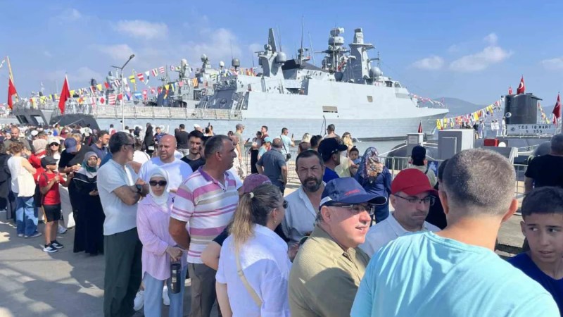 Sıcak havaya rağmen yoğun ilgi gösterildi