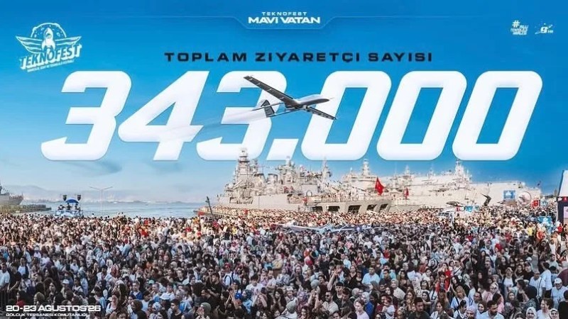 Gölcük'te TEKNOFEST heyecanı sona erdi