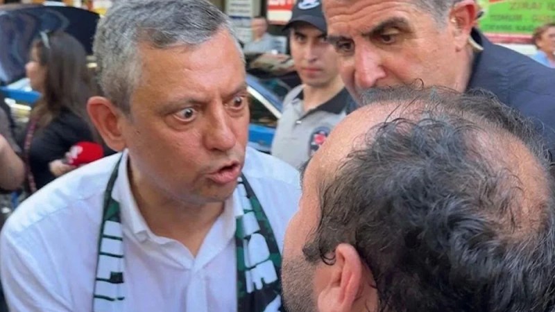 Özgür Özel İzmit’te vatandaşa tepki gösterdi!