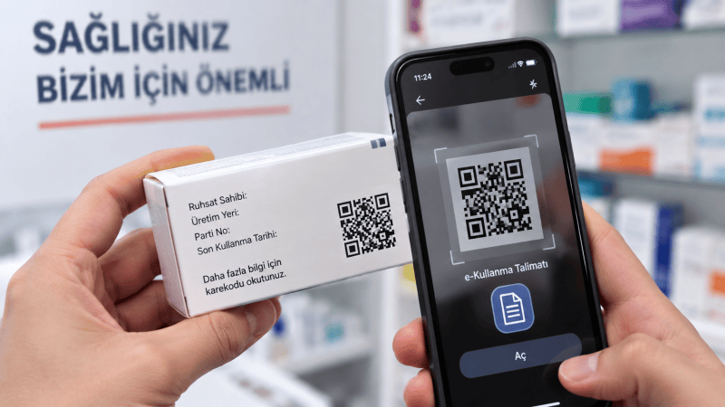İlaç kutularındaki kağıt prospektüs kalkıyor!