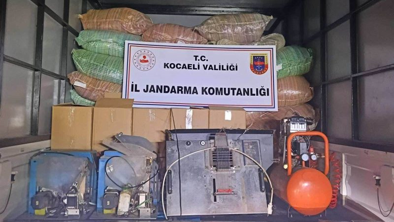 Darıca’da tütün kaçakçılarına darbe!