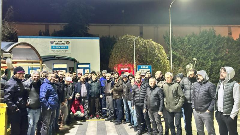 Kocaeli’deki dev fabrikada gece yarısı büyük skandal!