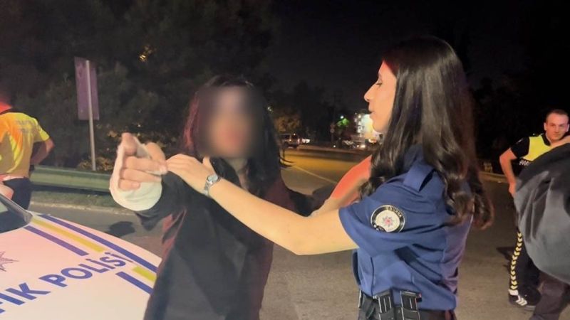 Alkollü sürücü ortalığı birbirine kattı!