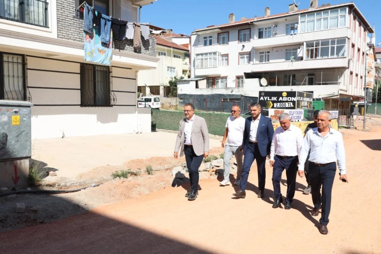 Çenedağ ve Sırrıpaşa'da üstyapı çalışmaları sürüyor! - 3. görsel