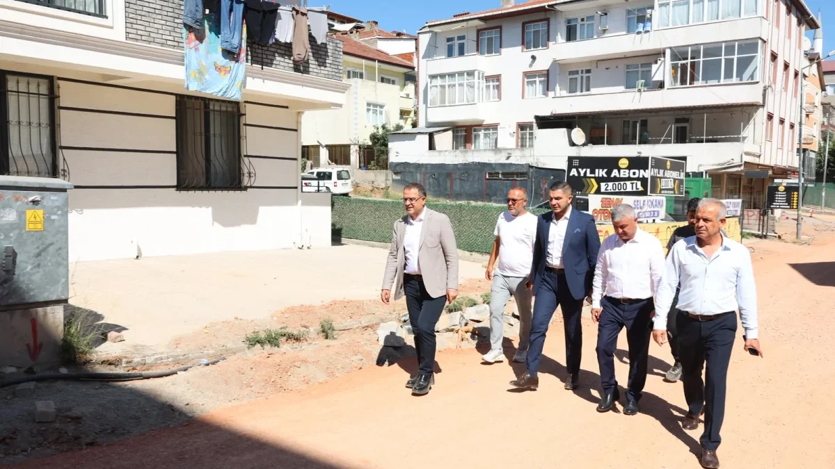 Çenedağ ve Sırrıpaşa’da üstyapı çalışmaları sürüyor!
